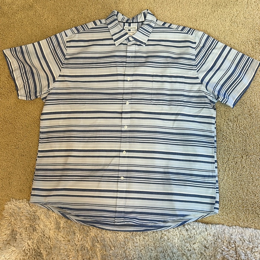 100% cotton bottom up shirt